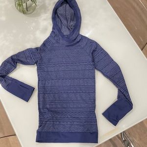 Lululemon Rest Less Hoodie
Gatsby Blue / White size 4